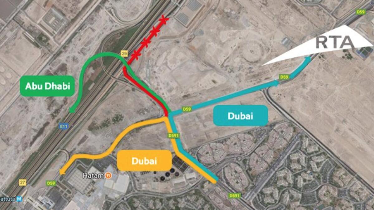 Traffic diversions in Dubai from Thursday midnight
