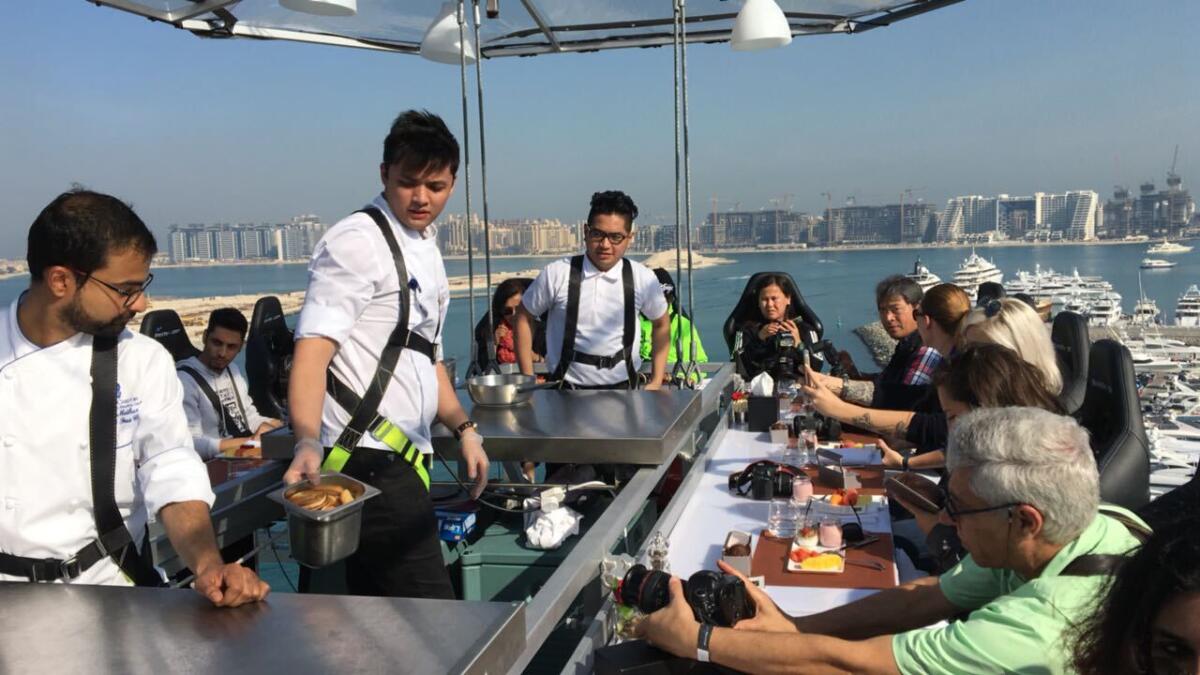 First look: Dinner in the sky comes to Dubai