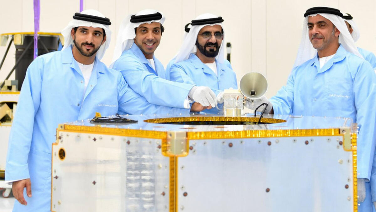 UAE Mars mission: Shaikh Mohammed reviews space probe