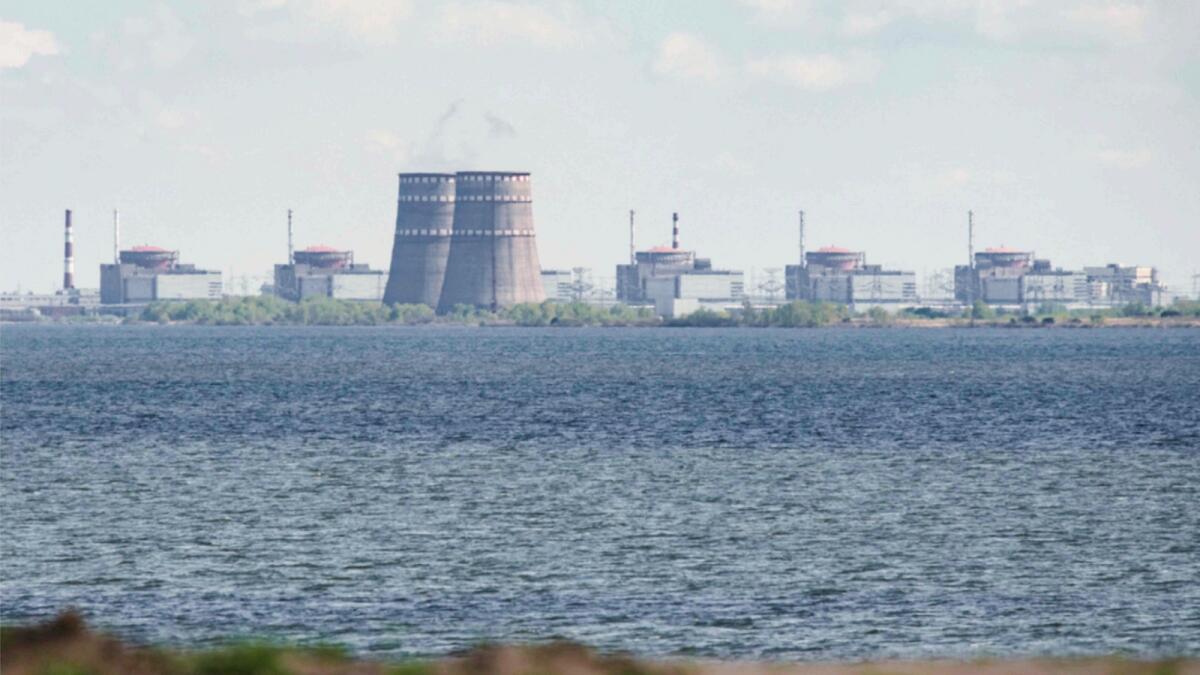 Zaporizhzhia nuclear plant. — AFP file