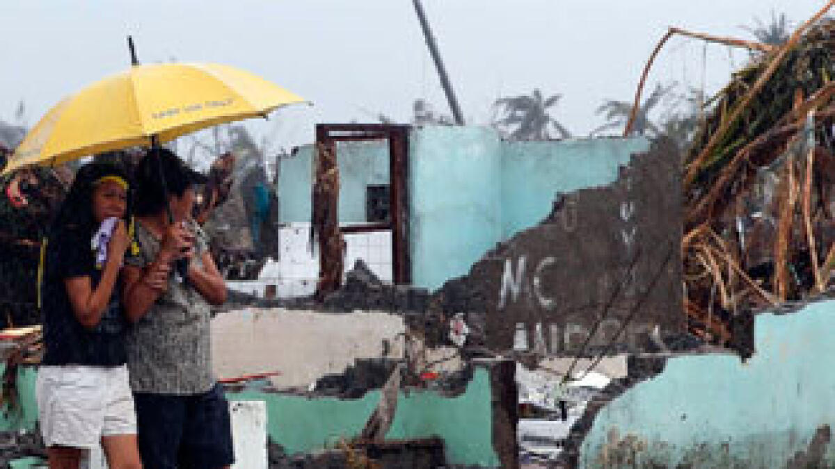 11.3 million afflicted by super typhoon Haiyan