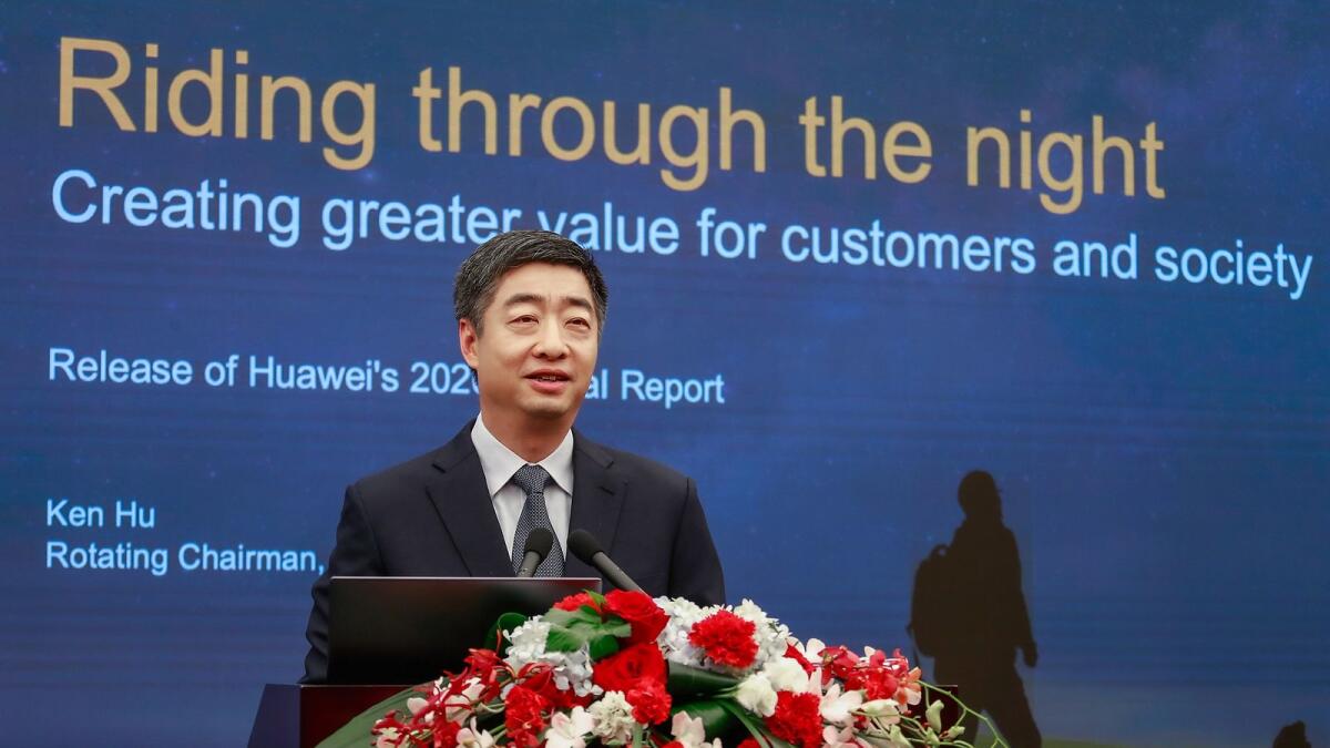 Ken Hu says Huawei will continue to work closely with its customers and partners to support social progress, economic growth and sustainable development.
