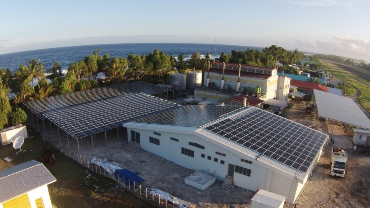 UAE funded solar projects for Pacific island nations