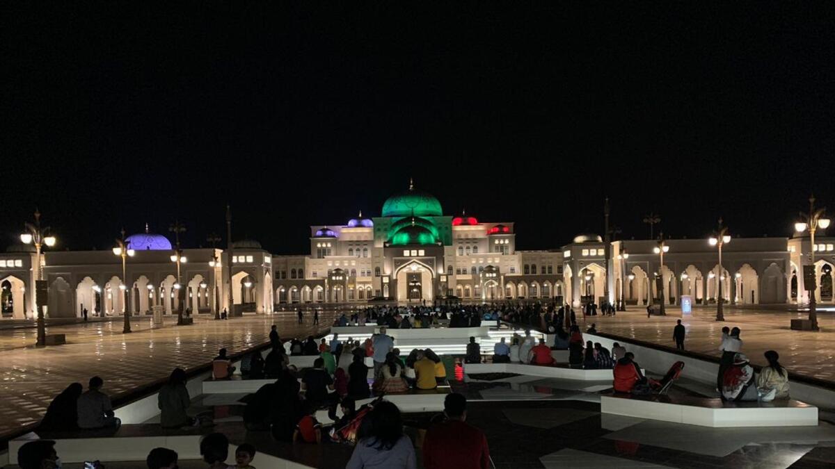 The Abu Dhabi City Municipality said it has decorated the city with more than 40,000 UAE flags and installed 5,200 beautiful light structures in celebration of the National Day.