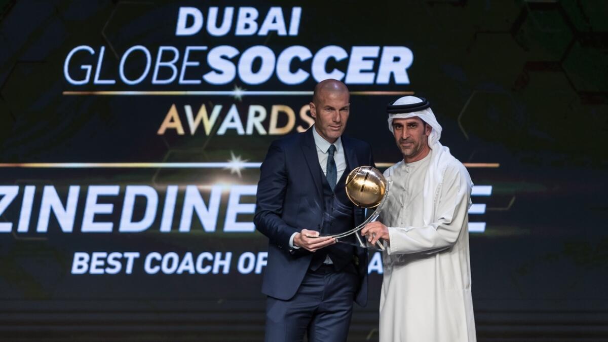 Ronaldo, Zidane win prestigious Dubai Soccer Awards  