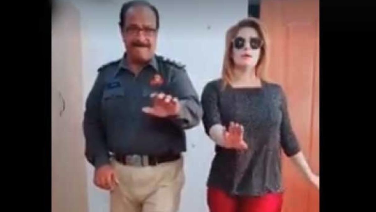 Police officer gets suspended after dance video goes viral