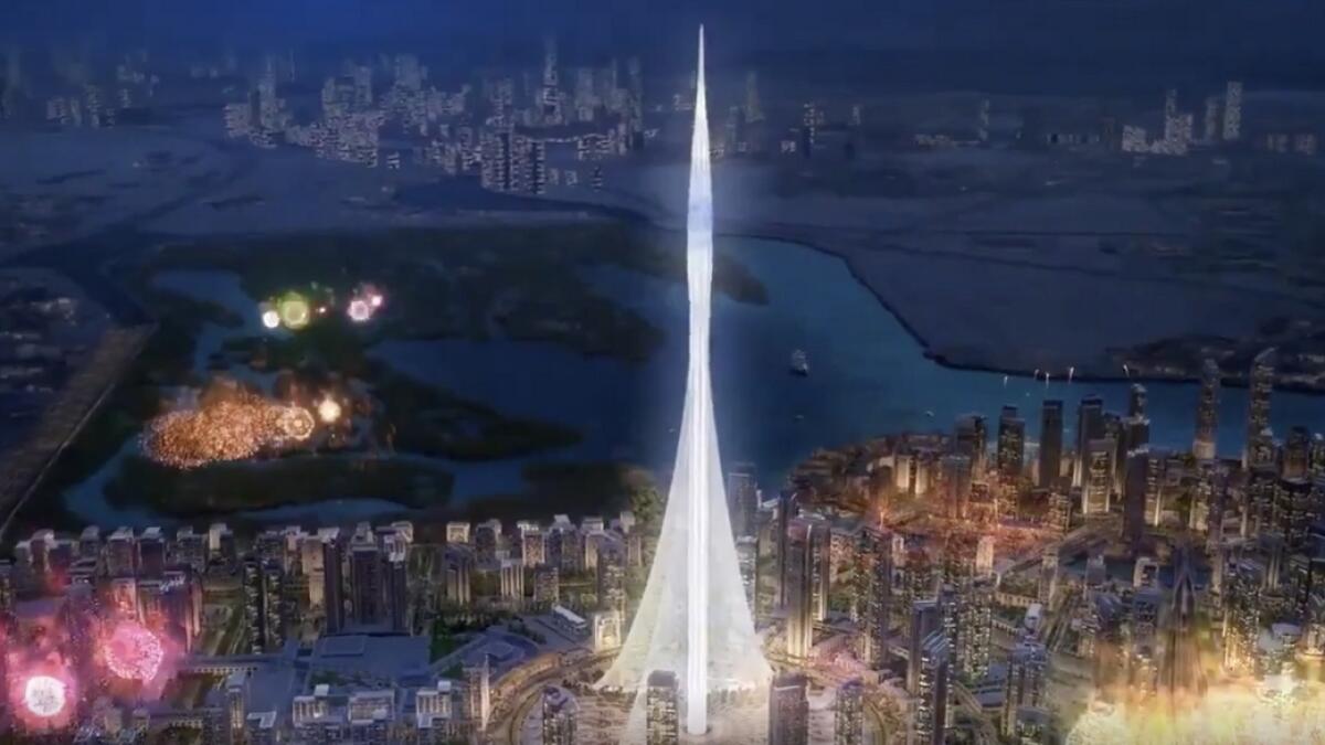 Photos: How Dubais next tallest tower is shaping up