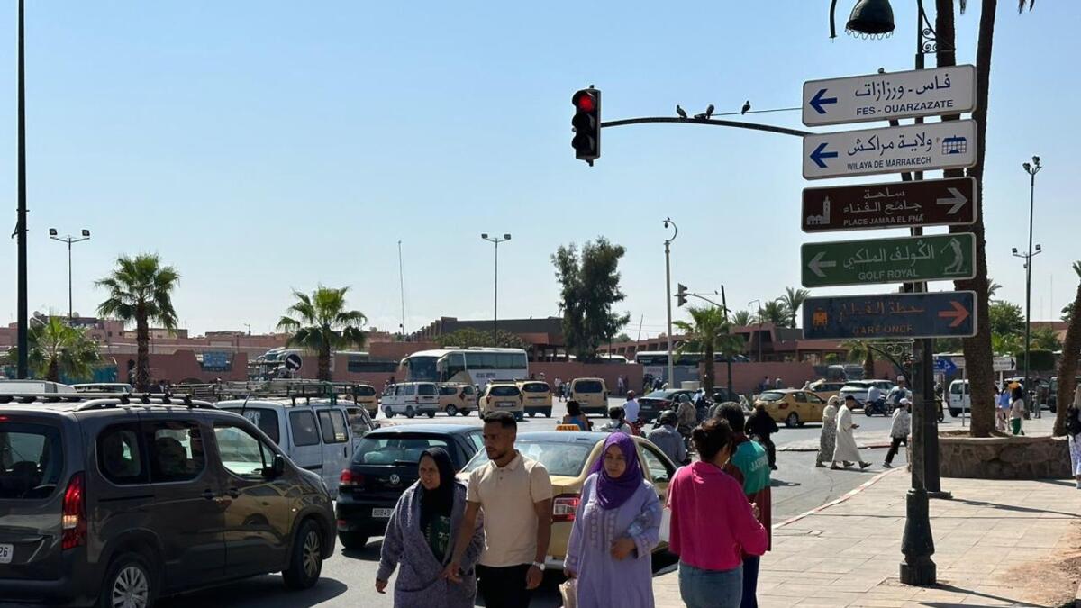 Life is back to normal in Marrakech city. — Photos by Dr Angelo Santos