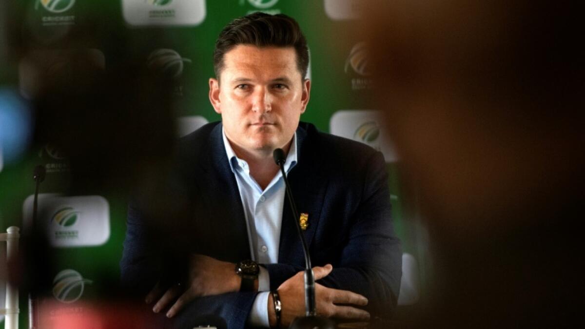 Graeme Smith, Cricket South Africa interim director of cricket and former Test captain. - AFP file