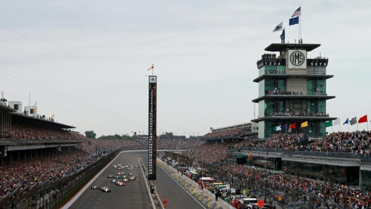 The Indianapolis Motor Speedway. - AFP