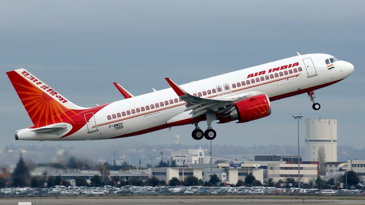 An Air India Airbus plane takes off.- Reuters file photo