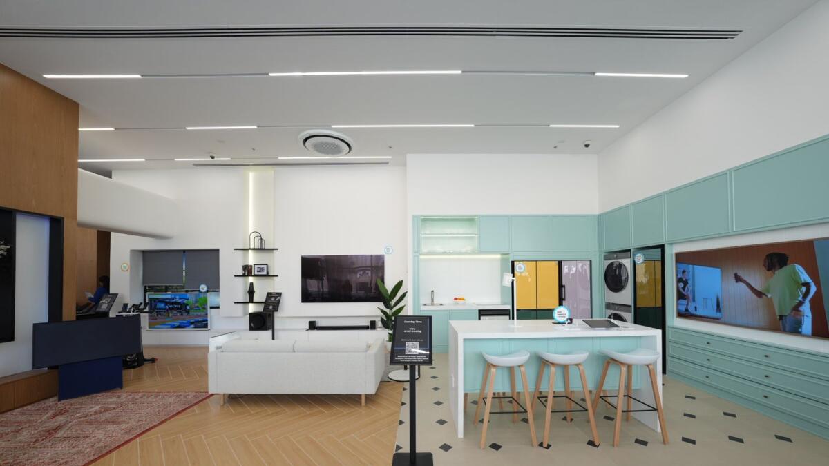 Seong Hyun Lee, president of Samsung Gulf Electronics, said the new space gives people the opportunity to experience our ecosystem of connected devices in various areas that define everyone's daily life. — photos provided