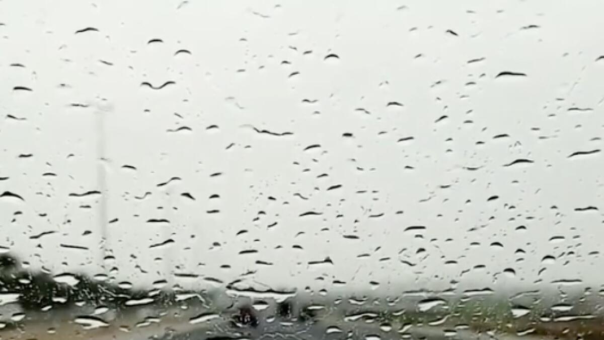 Video: Rain lashes several parts of UAE, more showers expected 
