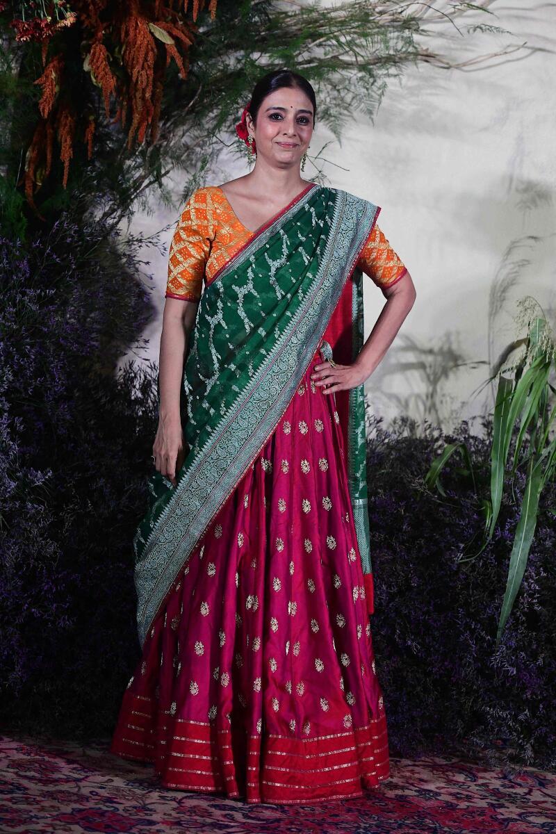 Bollywood actress Tabu at the reception