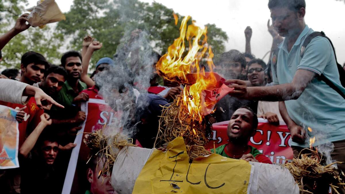 Bangladesh fans vent anger at ICC over bans