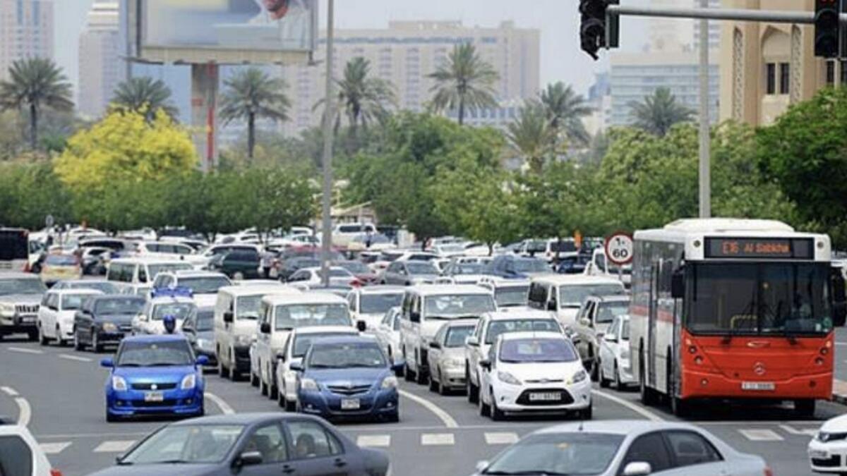 Traffic alert: Multiple accidents cause delays on UAE roads