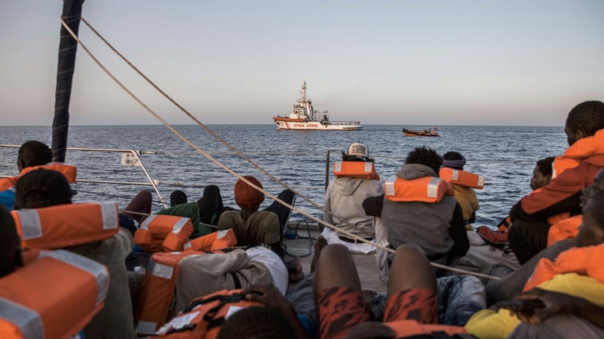 Lampedusa, migrants, Lampedusa, Italy