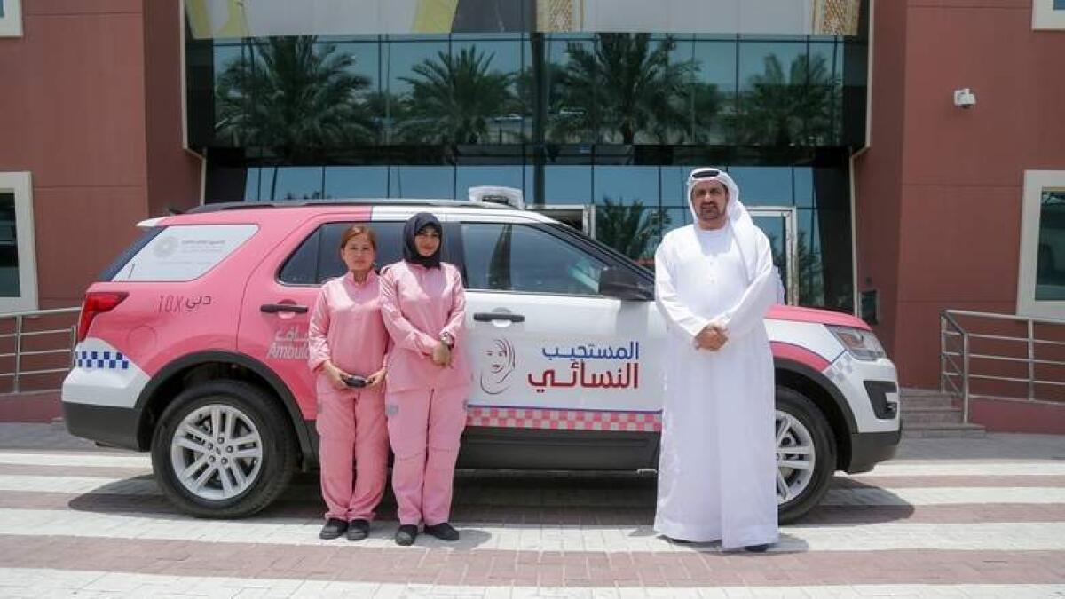 Dubai launches female ambulance responder 