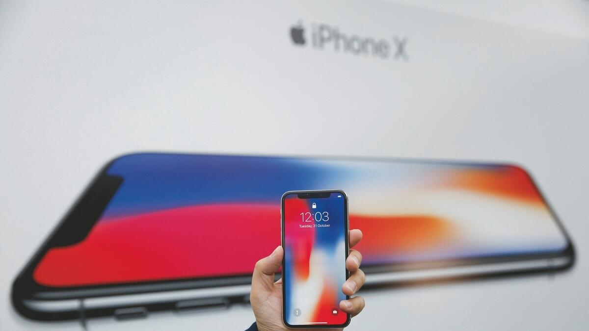 With lineup widening, Apple depends less on iPhone X