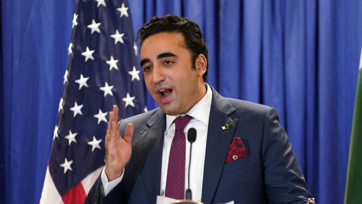 Pakistan's Foreign Minister Bilawal Bhutto. — Reuters file