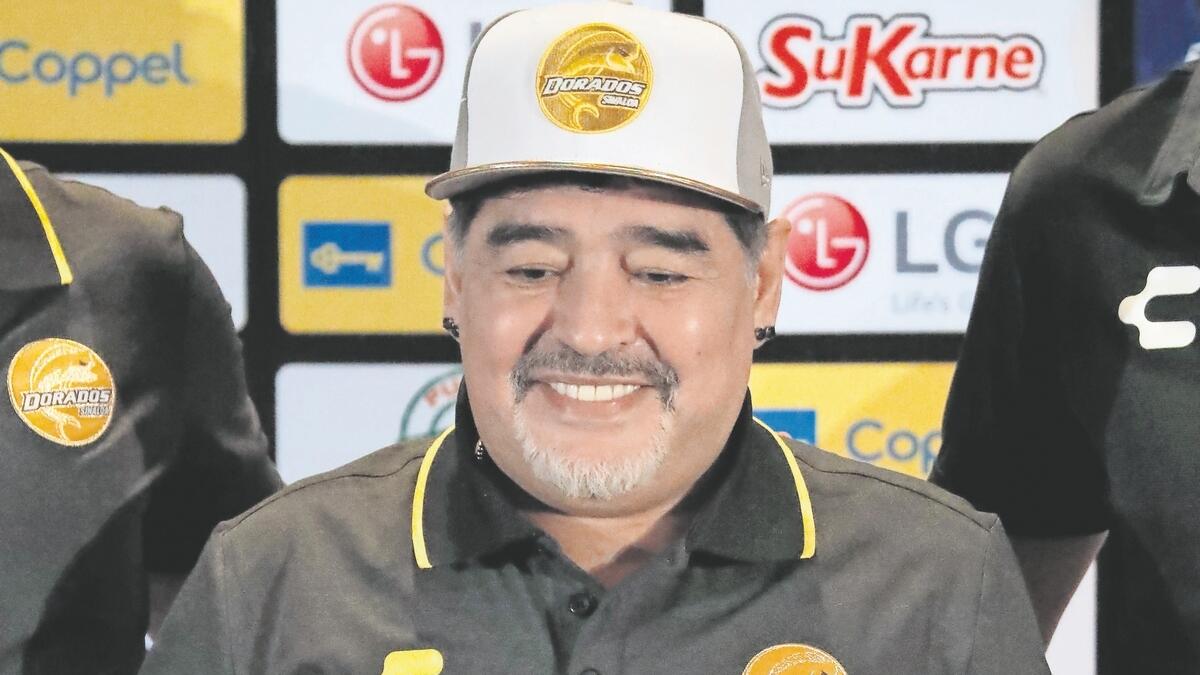 Maradona says his off-pitch issues are in the past