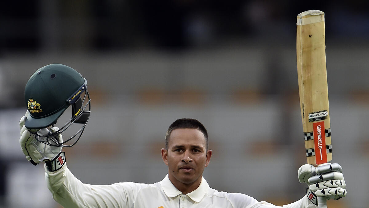 Usman Khawaja hit two centuries in the fourth Test at the SCG. (File)