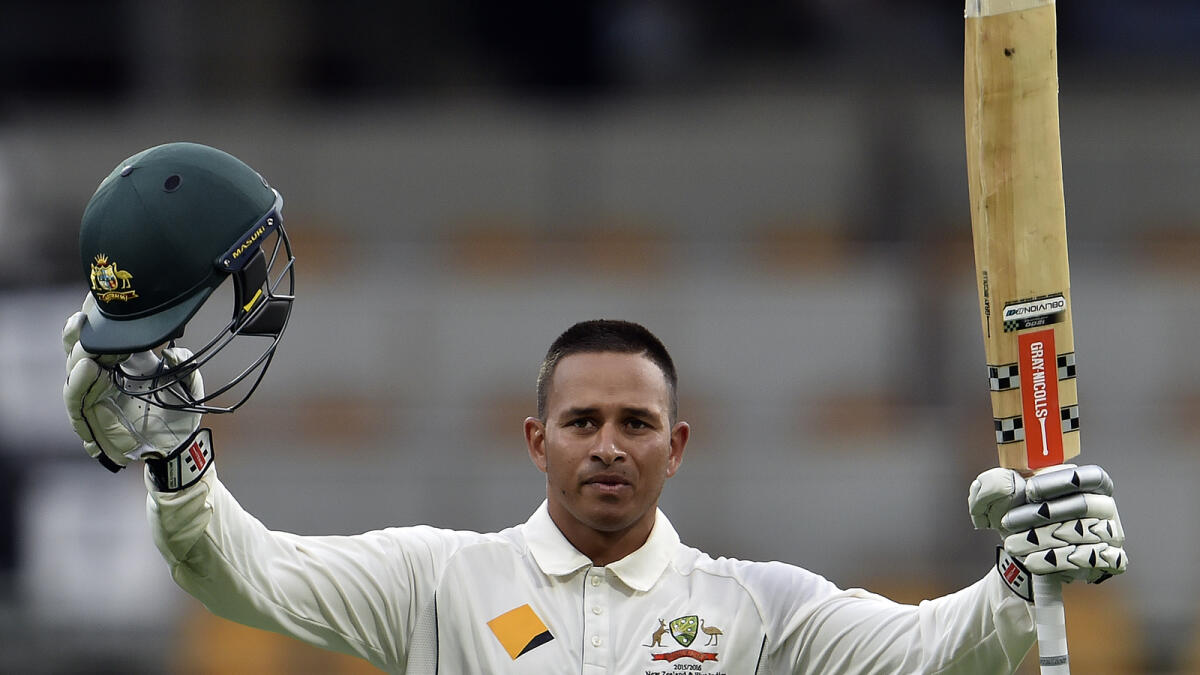 Usman Khawaja hit two centuries in the fourth Test at the SCG. (File)