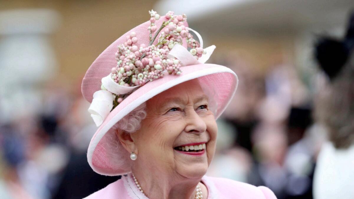 Queen Elizabeth. — AP file