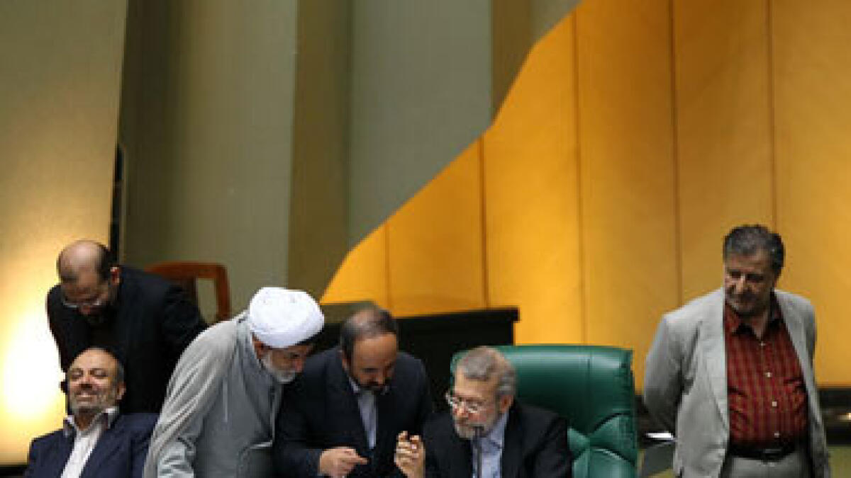 Iran lawmakers curtailed on power to veto nuclear deal