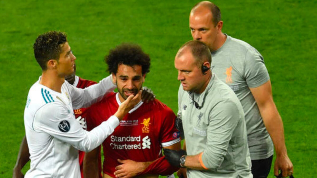 Injured Mohamed Salah confident of being fit for World Cup