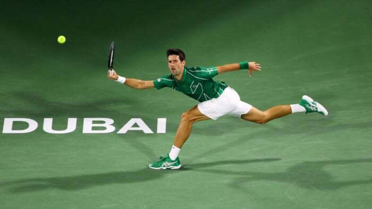 Novak Djokovic was on a 21-match unbeaten run before the season