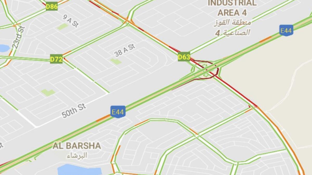  Watch out for traffic on these Dubai roads