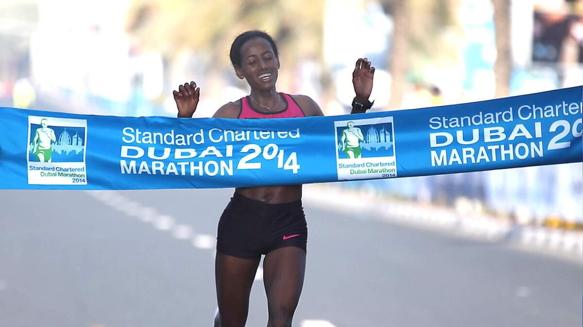 Dubai 24/0172014 Standard Chartered Dubai Marathon, Maratona di Dubai- foto di Giancarlo Colombo/A.G.Giancarlo Colombo