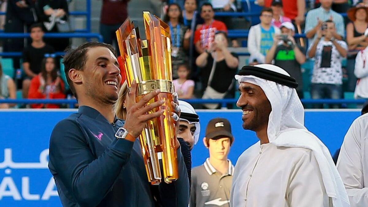 Nadal wins fourth Mubadala title in Abu Dhabi 