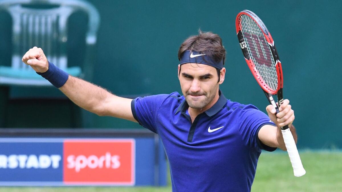 Federer starts bid for ninth Halle title