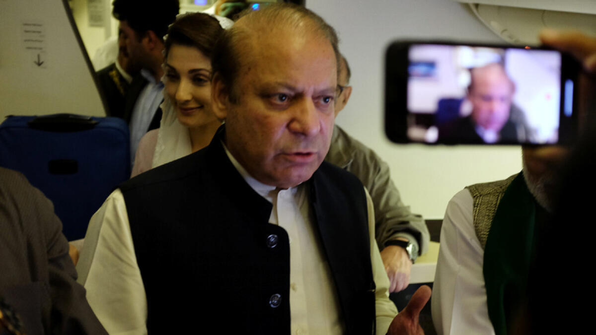 Nawaz Sharif is back home, but in jail
