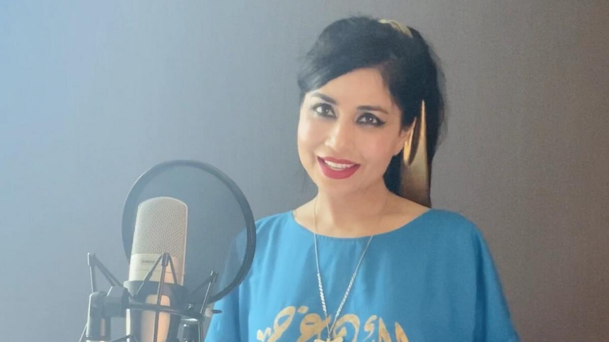 Neha Pandey, singer, Dubai, Helwa Ya Baladi, UAE, Covid-19, song, track, Arabic