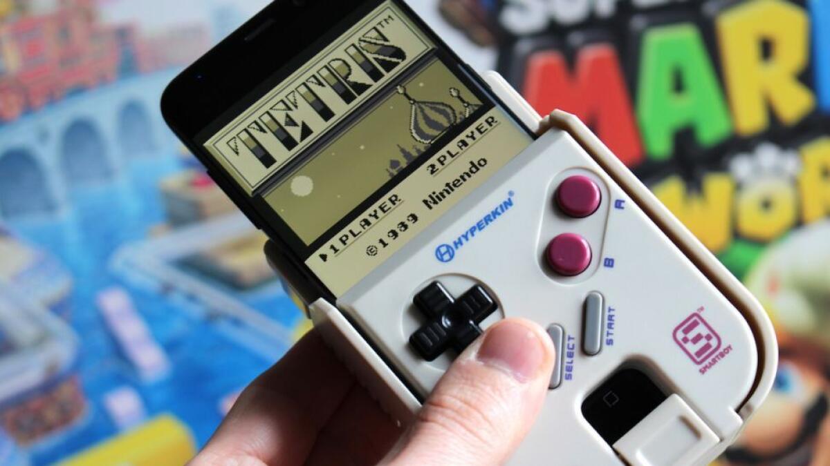 Turn your smartphone into a Game Boy with the Hyperkin SmartBoy