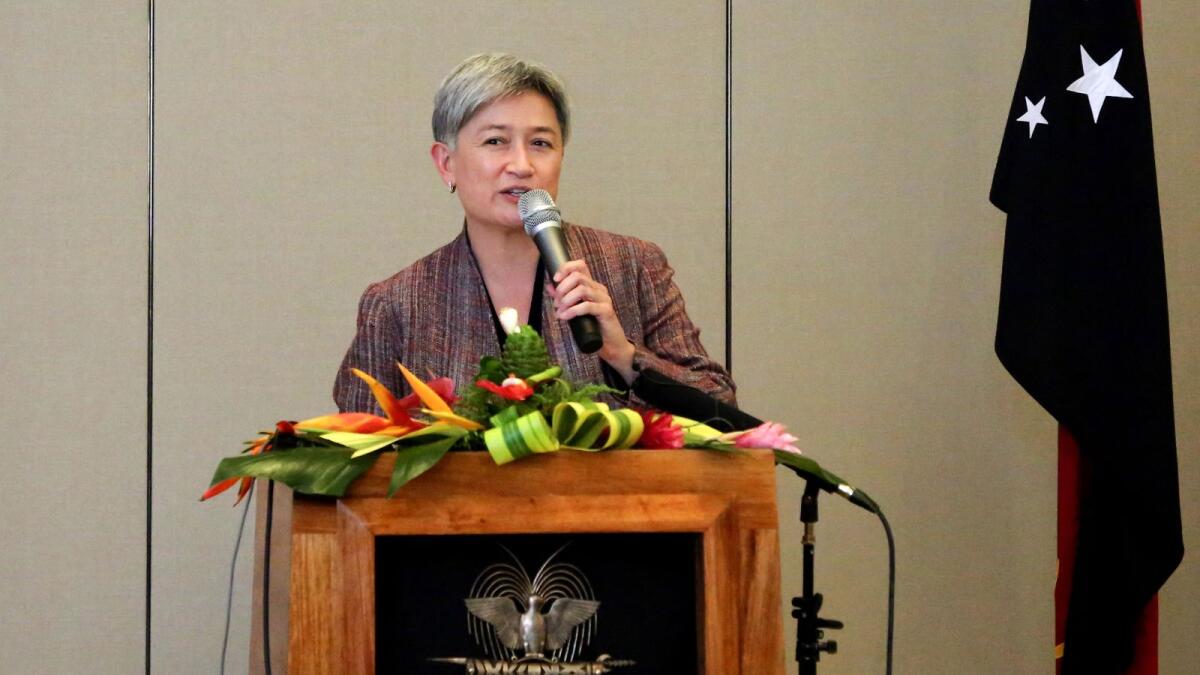 Australia's Foreign Minister Penny Wong. Photo: AFP