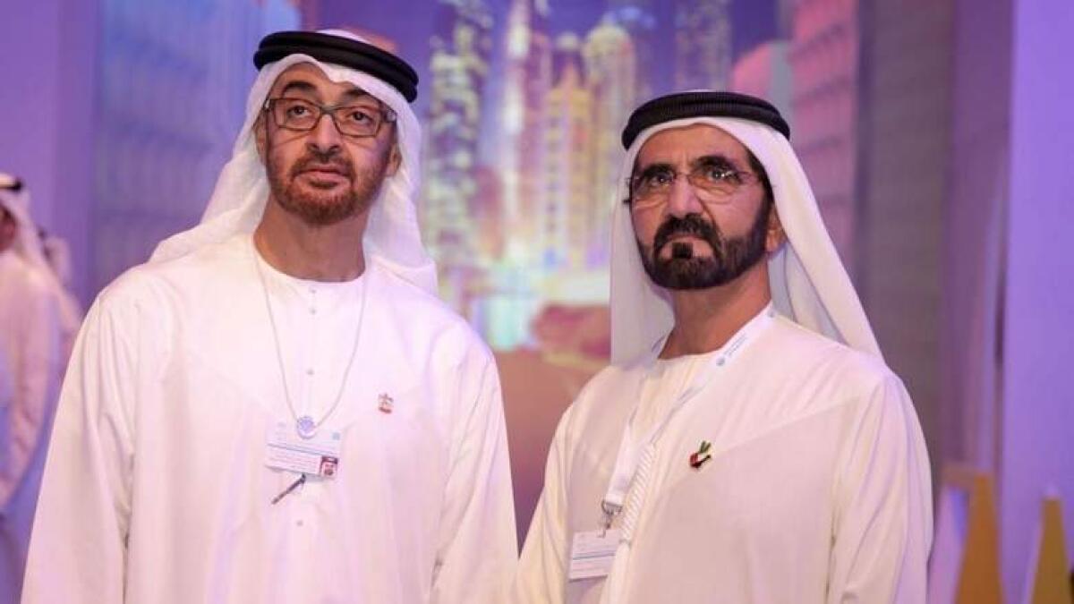 UAE leaders greet residents on New Year