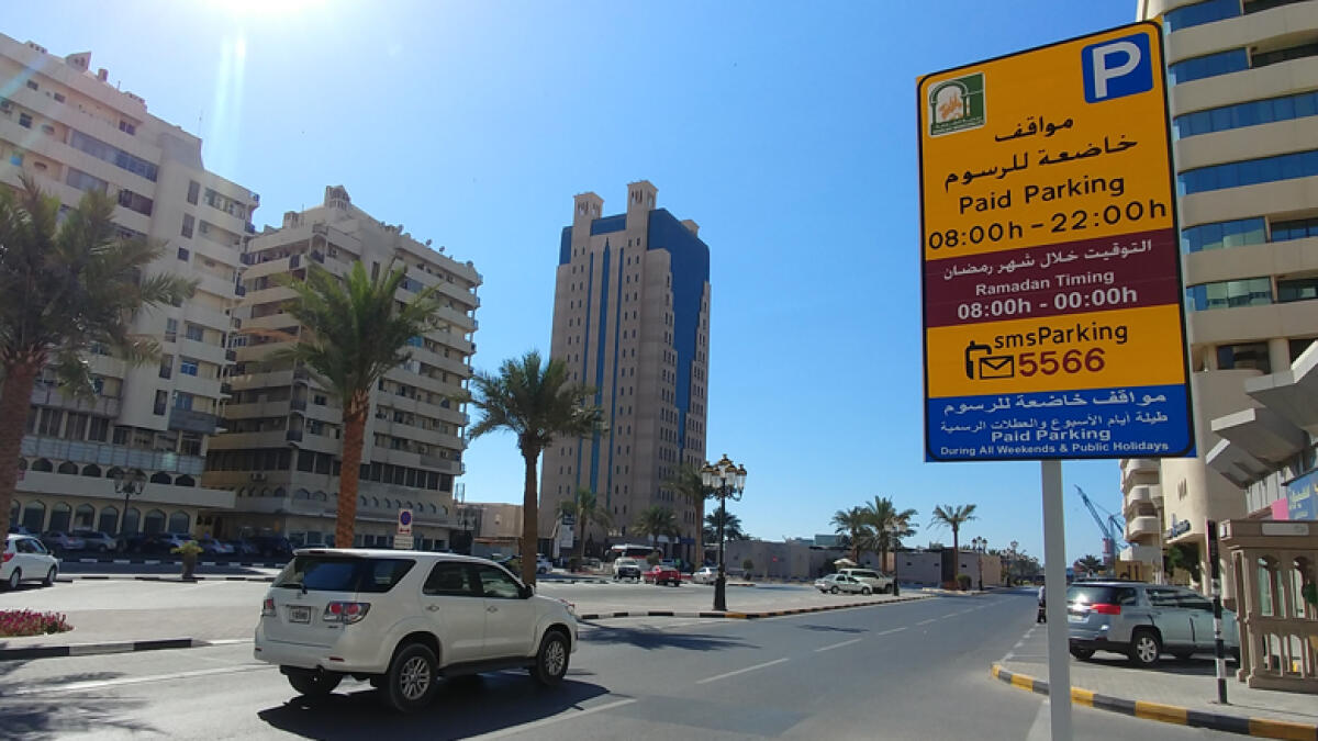 No more free weekend parking in parts of Sharjah