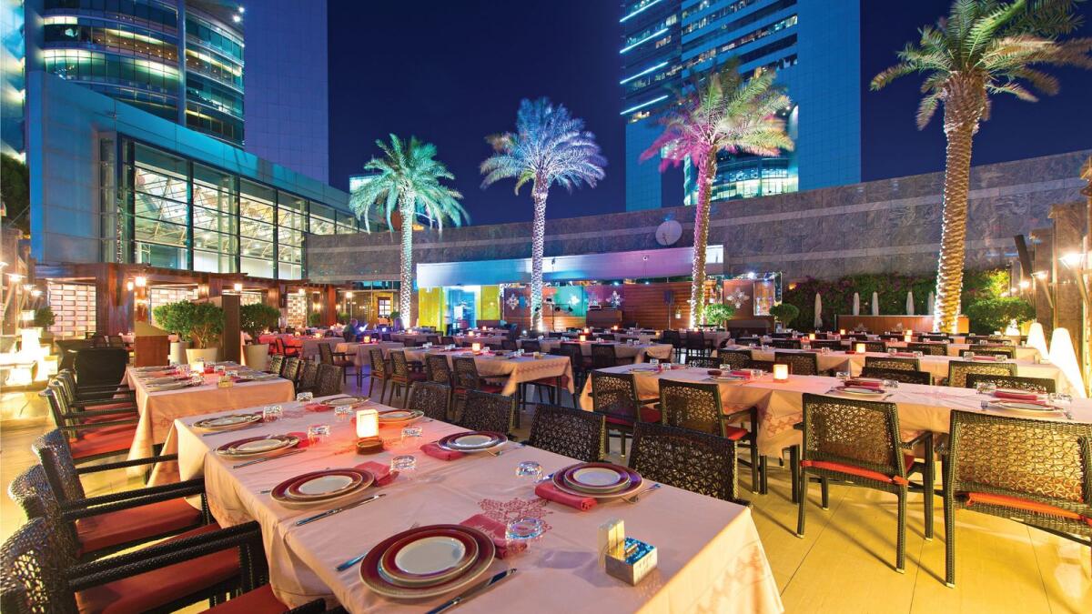 Where to eat: Diners at Lebanese restaurant Al Nafoorah in Jumeirah Emirates Towers can enjoy a three-course sharing menu for Dh175 per person. Starters include signature dishes such as hummus; fattoush; baba ghanouj; tabouleh and moutabal, while mains include a mixed grill with lamb fillet, kofta kebab, shish taouk; suman fish with hara sauce; or seasonal vegetable stew. Available from the first day of Eid until May 15.