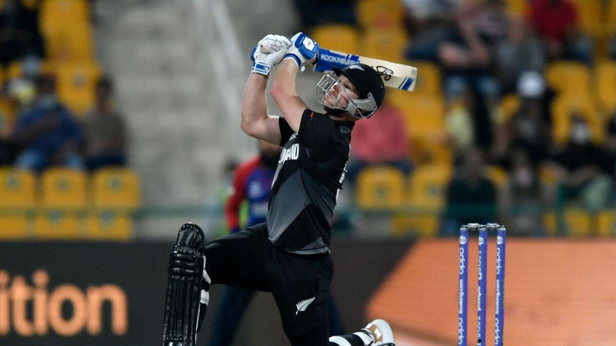New Zealand's James Neesham provided a high-voltage finish against England. — AFP