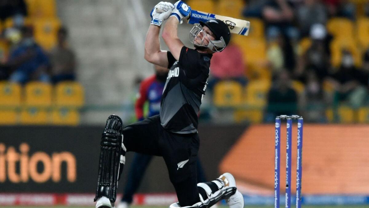 New Zealand's James Neesham provided a high-voltage finish against England. — AFP