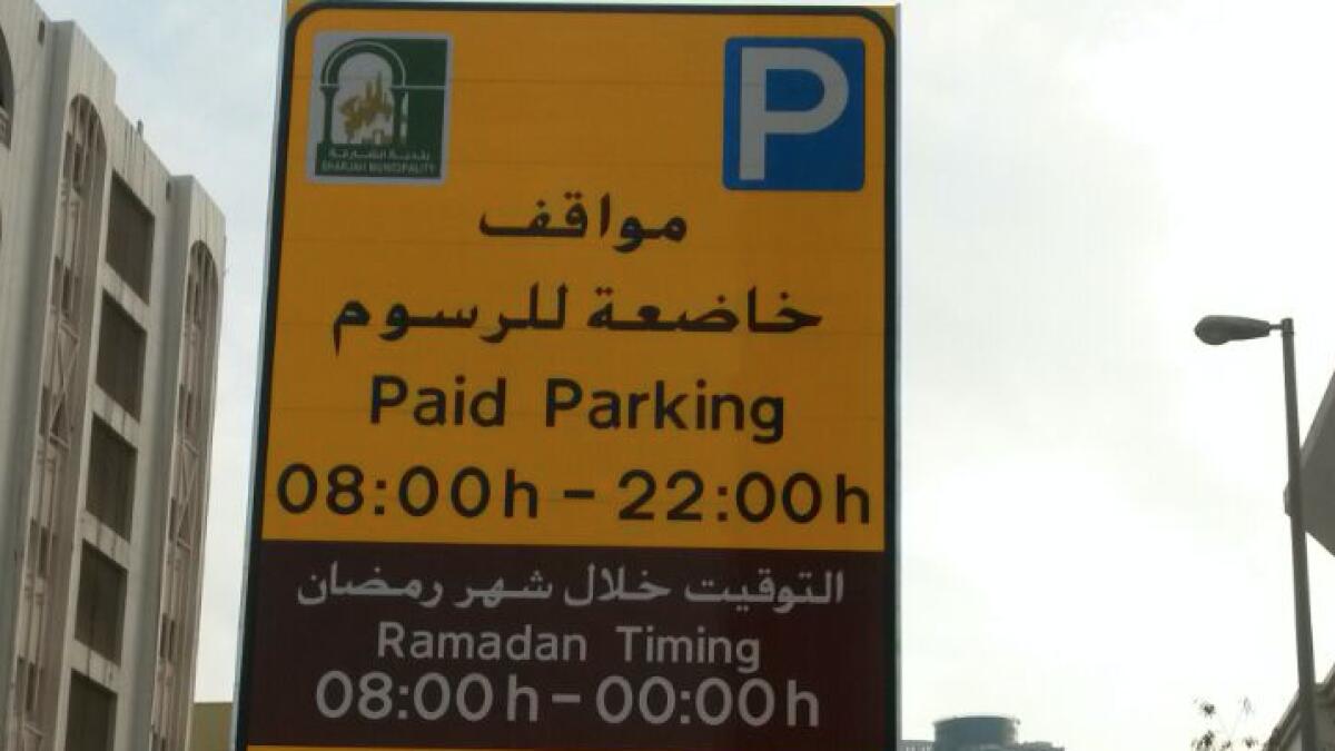 Free afternoon parking set to end in Sharjah