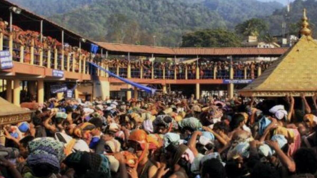 Two women turned away by police at Sabarimala
