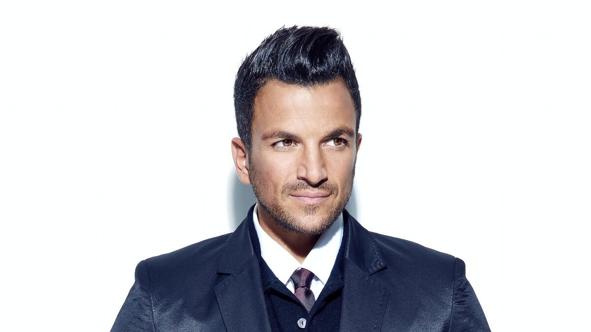 Peter Andre is on his way to the UAE! 