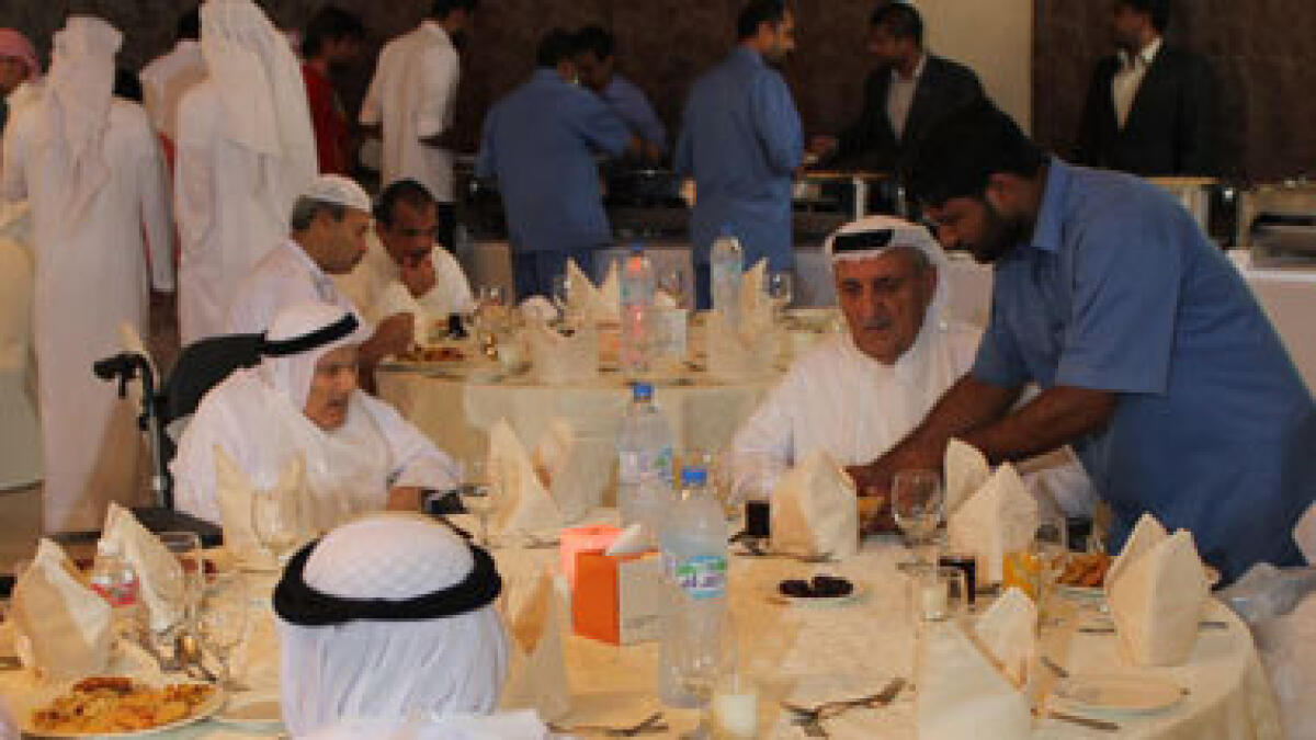 Hotel in Sharjah hosts Iftar gathering for Old Peoples Home residents