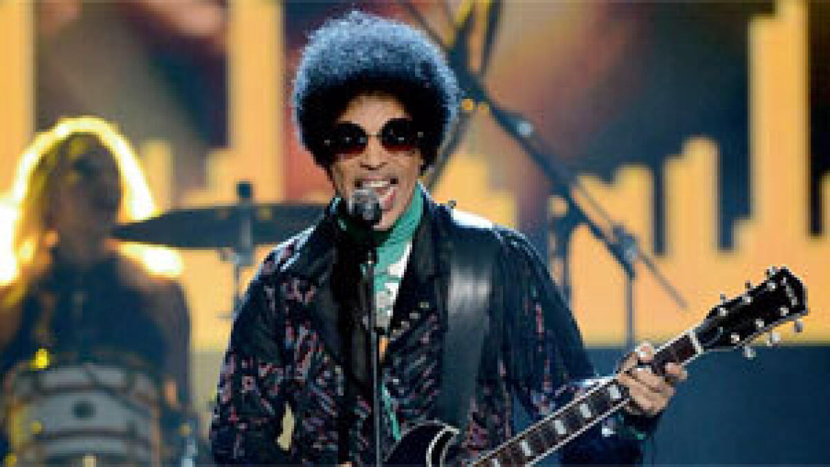 Prince blasts beach-loving music bosses