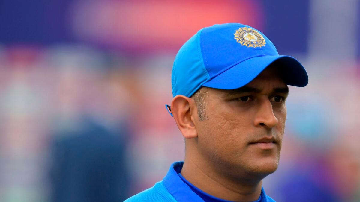 Former India captain Mahendra Singh Dhoni. (AFP)